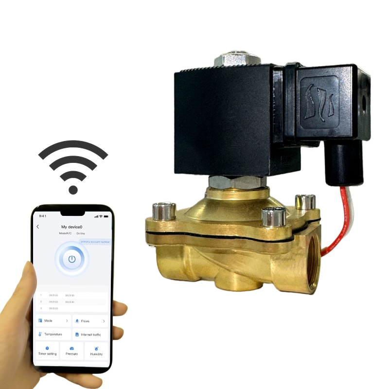 Brass App Temperature Control Solenoid Valve
