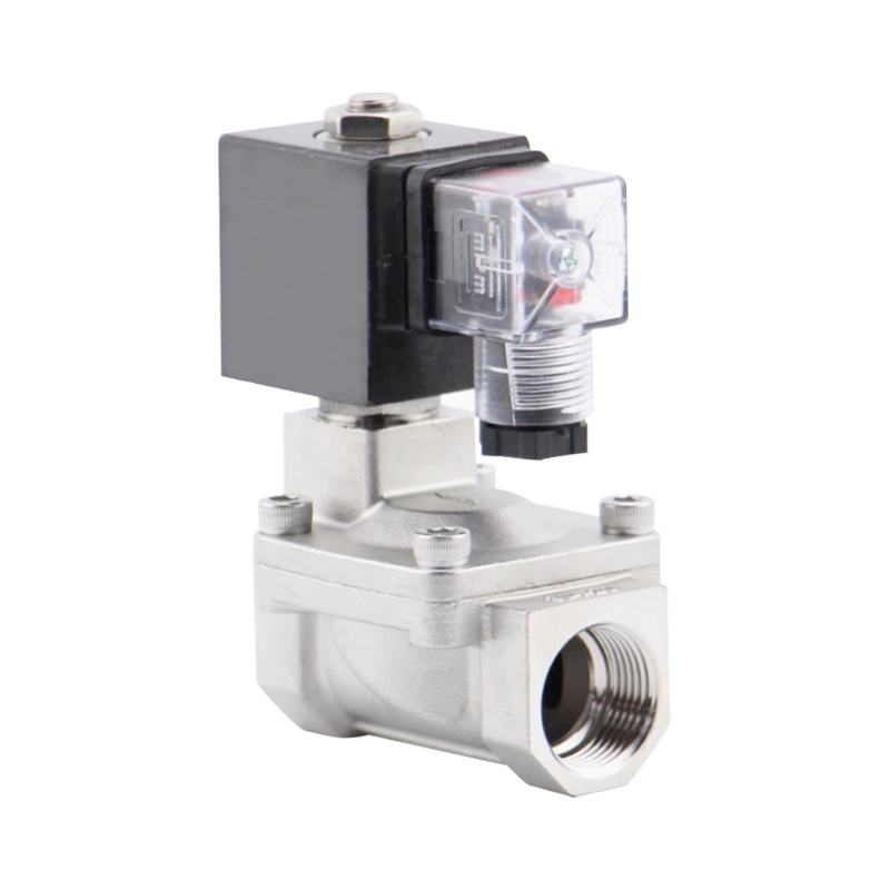 High Pressure Stainless Steel Pilot Operated Solenoid Valve