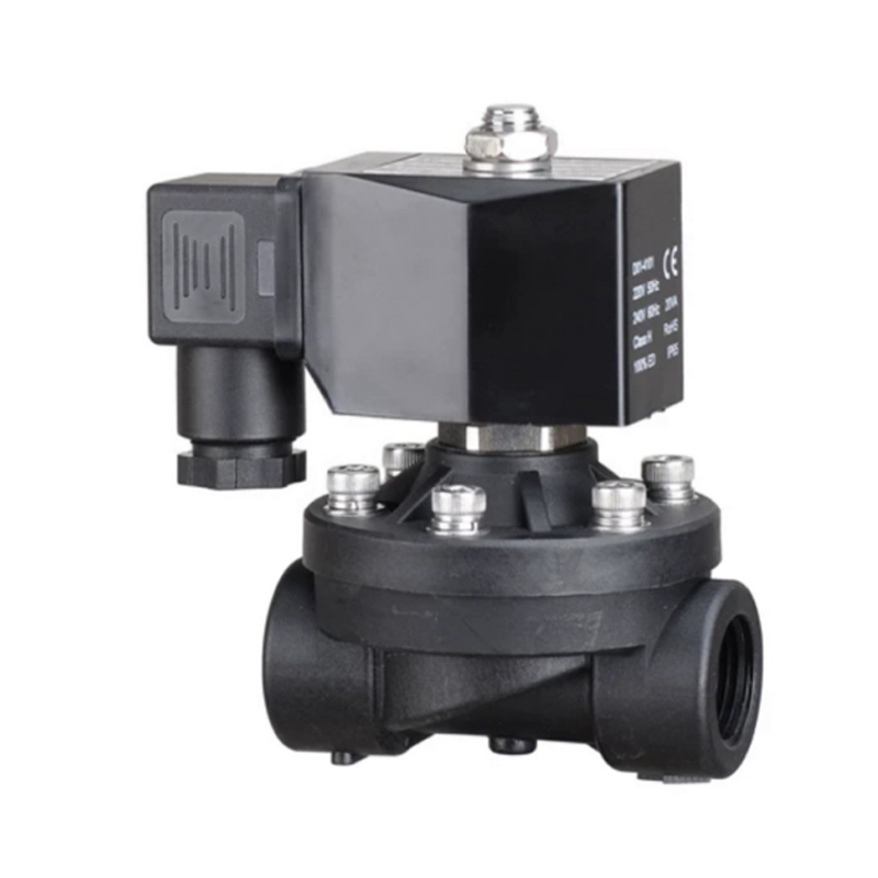 Lightweight Plastic Pilot Operated Solenoid Valve