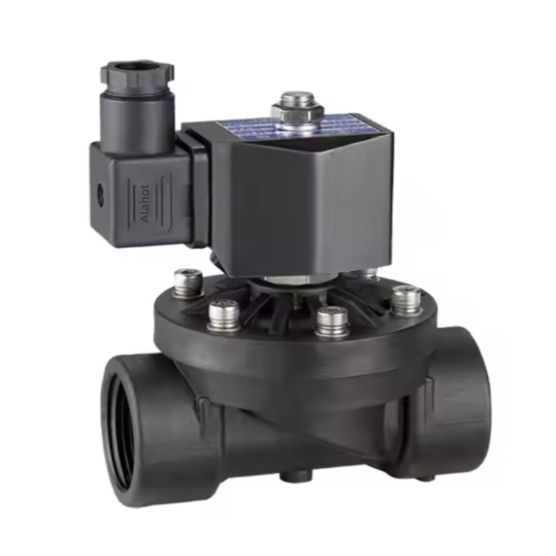 Nylon Plastic 2-Way Direct Acting Solenoid Valve